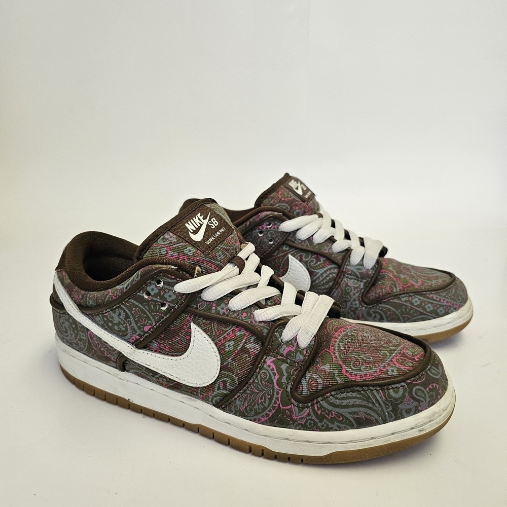 Size 8 - Nike SB Dunk Low Pro Paisley Brown